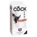 Страпон Harness со съемной телесной насадкой King Cock 9 - 22,9 см телесный 