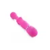 Розовый вибромассажёр с вращающейся головкой THE CHARLOTTE ROSE PINK INTERNAL ROTATION - 23 см розовый 