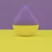 Каплевидный вибромассажер FUJI-LEMON фиолетовый 