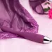 Фиолетовый вибратор Cici с гнущейся головкой - 18,2 см фиолетовый 