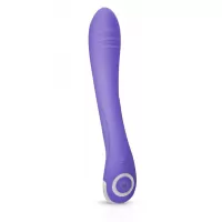 Фиолетовый вибратор для G-стимуляции Lici G-Spot Vibrator - 22,5 см фиолетовый 