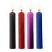 Набор из 4 разноцветных восковых свечей Teasing Wax Candle разноцветный 