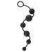 Анальная цепочка Black Velvets Anal Beads - 40 см черный 
