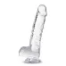 Прозрачный фаллоимитатор 6 Inch Crystalline Dildo - 15,2 см прозрачный 