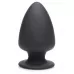 Черная мягкая анальная пробка Squeezable Small Anal Plug - 9 см черный 