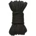 Черная верёвка для связывания и фиксации Bind Tie - 9,14 м черный 