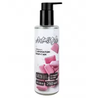 Лубрикант на водной основе Art-Style с ароматом бабл-гам - 250 мл  