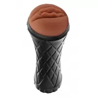 Коричневый мастурбатор-вагина Marly коричневый 