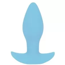 Голубая анальная втулка Sweet Toys - 8,5 см голубой 