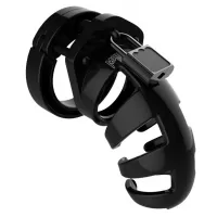 Черный мужской пояс верности Model 02 Chastity черный 