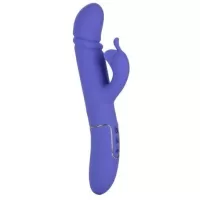 Фиолетовый вибратор-кролик Shameless Seducer - 25,5 см фиолетовый 