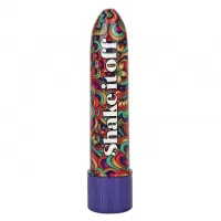 Мини-вибратор Shake It Off Powerful Mini Vibrator - 12,75 см черный 