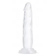 Прозрачный фаллоимитатор-реалистик Crystal - 19 см прозрачный 