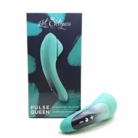 Мятный инновационный вибромассажёр Pulse Queen мятный 