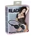 Вагинальная помпа с грушей The Black Treasure Pussy черный 