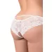 Эротические трусики из эластичного кружева Jennifer белый 42-44