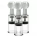 Набор из 3 помп для клитора и сосков Max Twist Clit and Nipple Triple Sucker Set прозрачный 