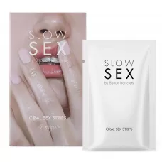 Полоски для орального секса Slow Sex Oral Sex Strips - 7 шт  