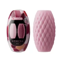 Розовый нереалистичный мастурбатор Athena розовый 