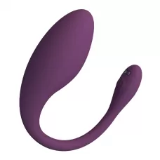 Фиолетовое виброяйцо Dora с управлением через приложение фиолетовый 