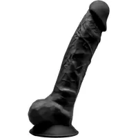 Черный фаллоимитатор SILEXD Model 1 - 20,5 см черный 