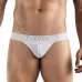Белые перфорированные трусы-джоки Clever Ambar Jockstrap белый S