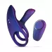 Фиолетовое эрекционное виброкольцо с клиторальной подушечкой Infinity Ignite фиолетовый 