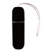 Черная вибропуля  Remote Vibrating Bullet с пультом ДУ черный 