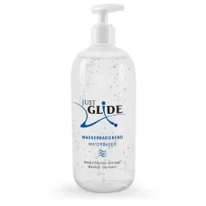 Гель-смазка на водной основе Just Glide с дозатором - 500 мл  