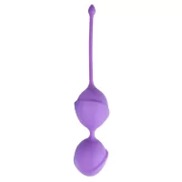Фиолетовые вагинальные шарики Jiggle Mouse фиолетовый 