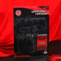 Эротический набор  Территория соблазна  с игровыми фантами разноцветный 