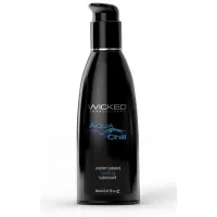 Охлаждающий лубрикант на водной основе Wicked AQUA CHILL - 60 мл  