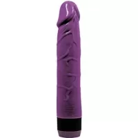 Фиолетовый вибратор-реалистик Adour Club - 22,5 см фиолетовый 