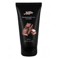 Съедобный гель-лубрикант на водной основе JuLeJu Milk Chocolate с ароматом шоколада - 50 мл  