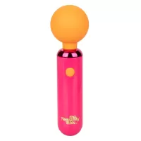 Универсальный мини-wand Home Cumming Queen Vibrating Wand розовый с оранжевым 