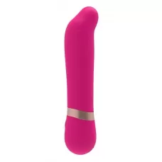 Розовый мини-вибратор для массажа G-точки Cuddly Vibe - 11,9 см розовый 