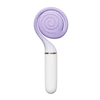 Сиреневый женский вибратор Lollipop с вакуумной стимуляцией сиреневый 