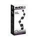 Анальная цепочка Black Velvets Anal Beads - 40 см черный 