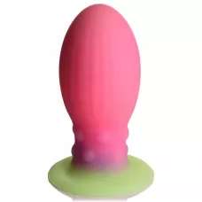 Розовая пробка-яйцо Xeno Egg - 13,3 см розовый 