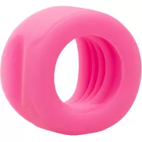 Розовый мастурбатор-бампер из жидкого силикона Filthy Luv розовый 