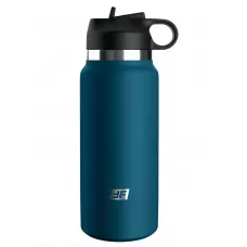 Смуглый мастурбатор-вагина в синей колбе F*ck Flask синий 