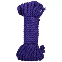 Фиолетовая верёвка для связывания и фиксации Bind Tie - 9,14 м фиолетовый 