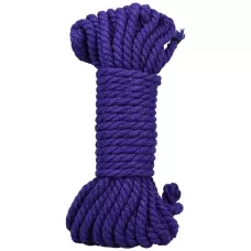 Фиолетовая верёвка для связывания и фиксации Bind Tie - 9,14 м фиолетовый 