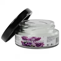 Массажная свеча «Сирень» - 50 мл  