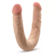 Телесный двусторонний фаллоимитатор 14 Inch Double Dong - 35,6 см телесный 