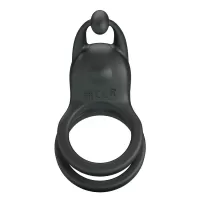 Черное перезаряжаемое виброкольцо Goodwin черный 