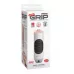 Мастурбатор-вагина Mega Grip Vibrating Stroker Pussy светло-серый 