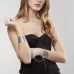 Серебристые наручники-браслеты Desir Metallique Handcuffs серебристый 