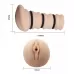 Мастурбатор-вагина с утягивающими кольцами Rossi Flesh 3D телесный 