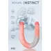 Гнущийся фаллоимитатор Sexual Instinct - 47,6 см телесный 